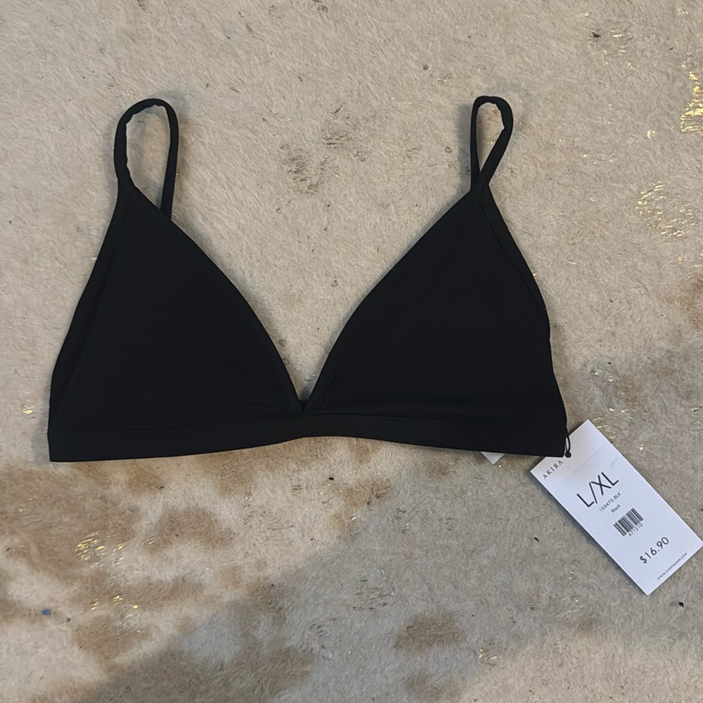 Black bralette